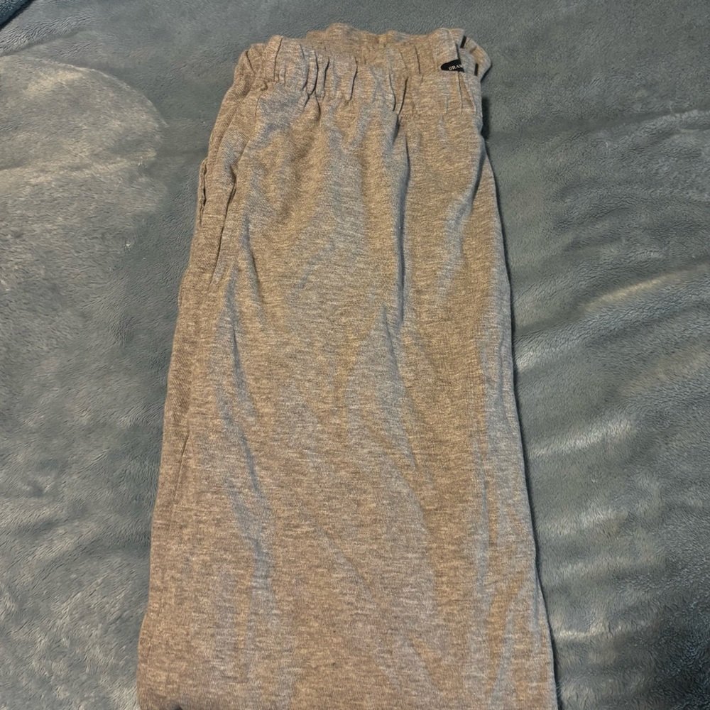 Brandy melville grey sweatpants wide leg